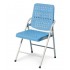 塑鋼烤漆白宮椅(藍)