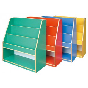 彩色直立書櫃(F-004)