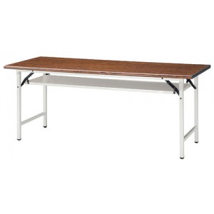 折合式胡桃木紋會議桌(專利腳)