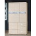 水月白雪杉4×7尺衣櫥(A163+A164)