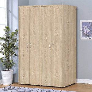灰白橡木4尺衣櫃(C01+C03)