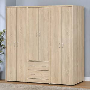 灰白橡木6尺衣櫃(C03+C02+C01)